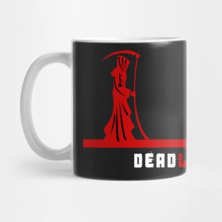 Grim Reaper and Programmer Deadline Mug